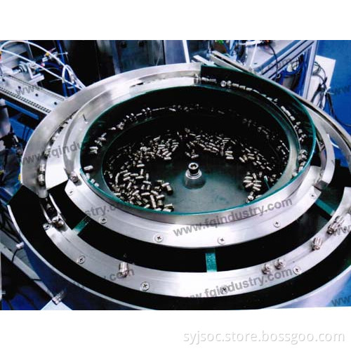 vibratory bowl feeder for screws